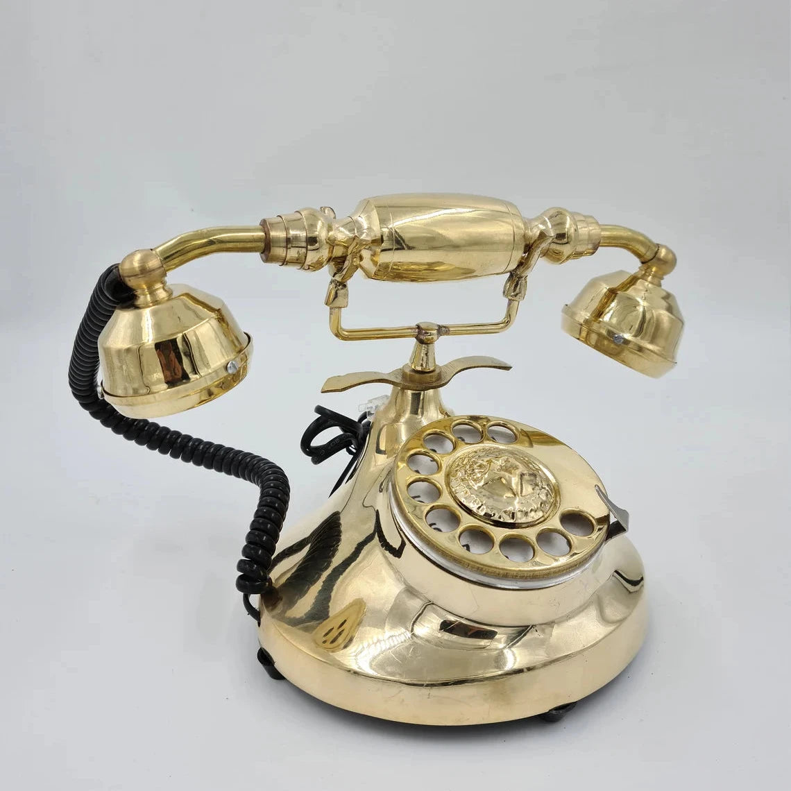 Vintage Working Brass Telephone